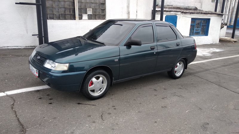 ВАЗ 2110 на 15 колесах