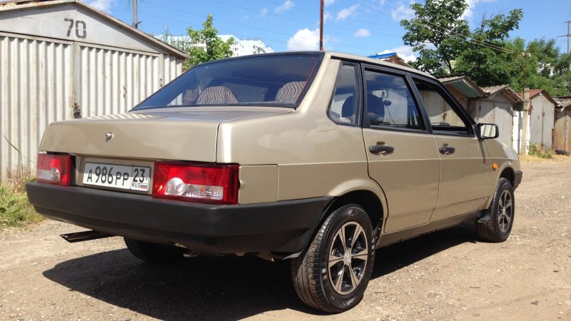 ВАЗ 2109 В карбоне