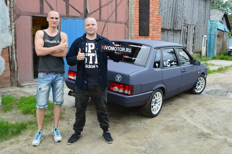 ВАЗ 2109 Раптор черный