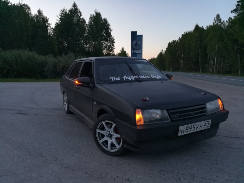 ВАЗ 21099 Раптор черный