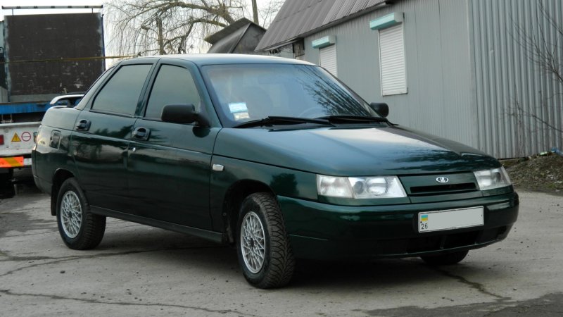 ВАЗ 2110 2000 зеленая