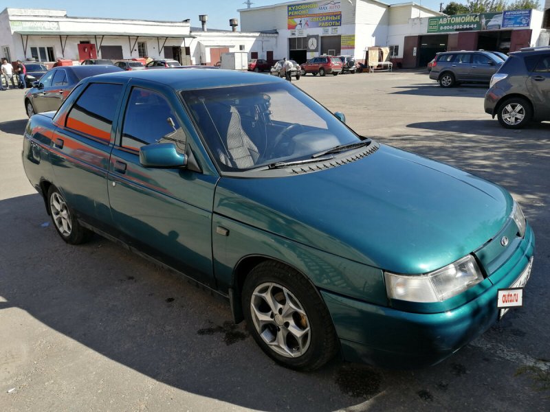 Лада 2110 зеленая
