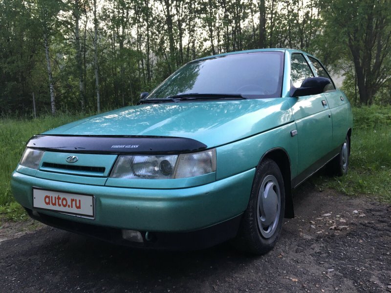 ВАЗ 2110 зеленая тонированная