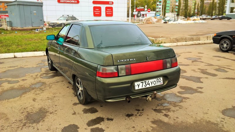 ВАЗ 2110 салатовая