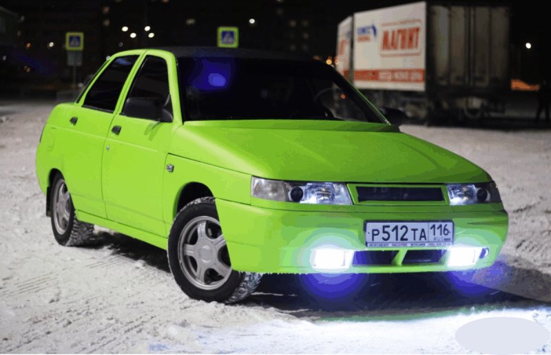 ВАЗ 2110 светло зеленый