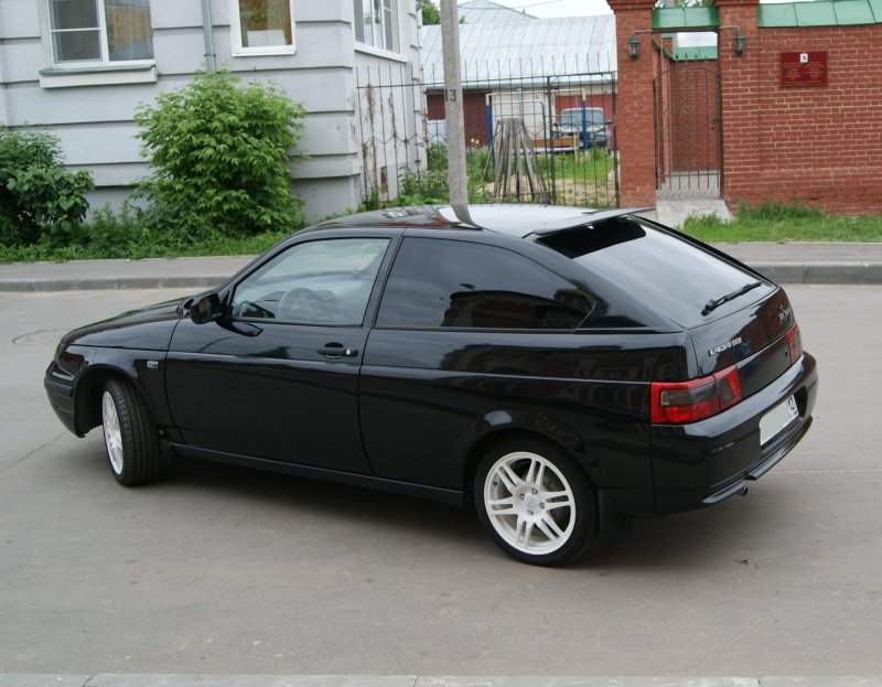 Лада 112 черная хэтчбек