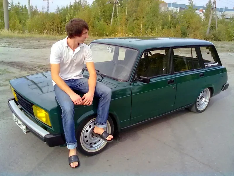 ВАЗ-2104 Жигули зелёная