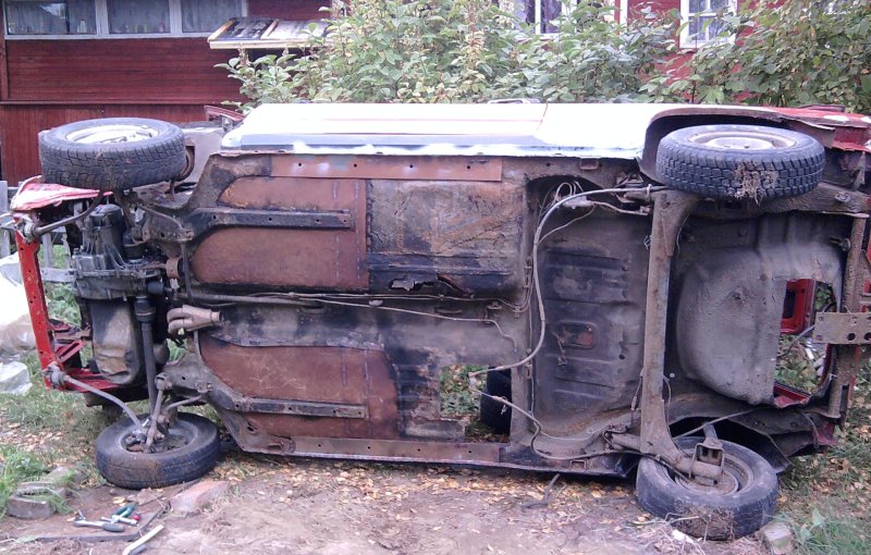 2108 Днище кузова