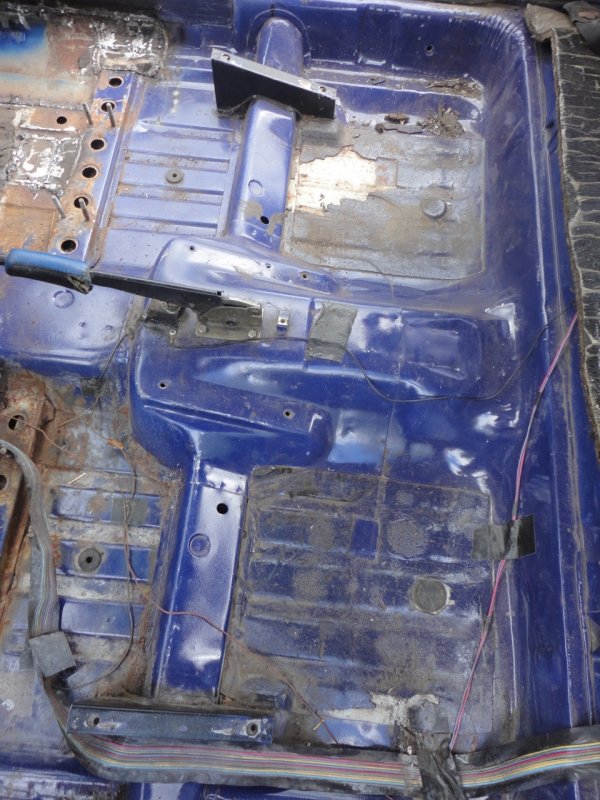 ВАЗ 2109 днище изнутри