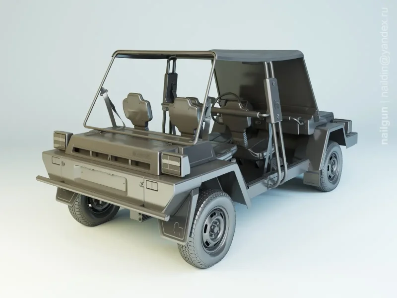 Автолегенды СССР №128 ВАЗ-1801 "пони" 1979 г. белый – 01.01.2014