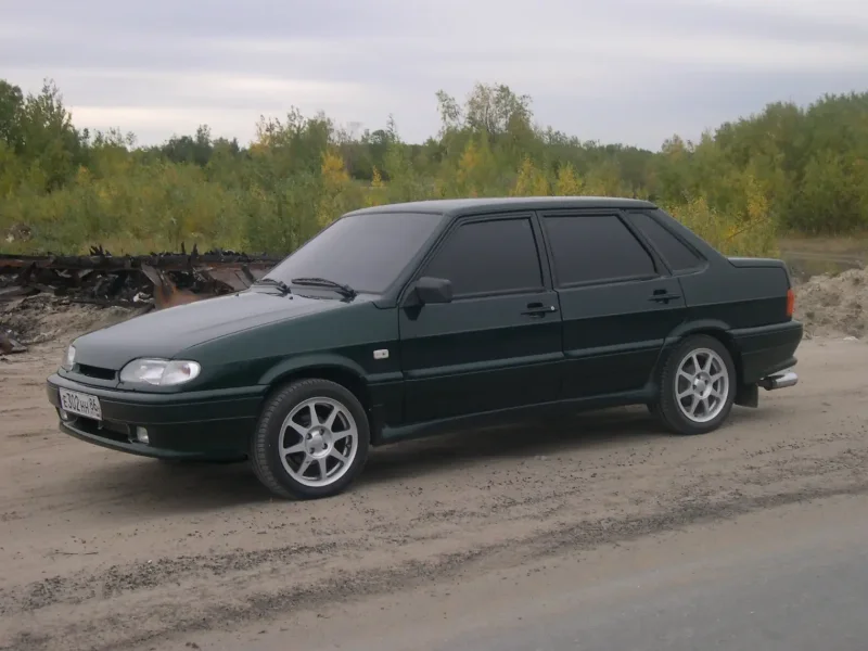 Лада 2115 зеленая