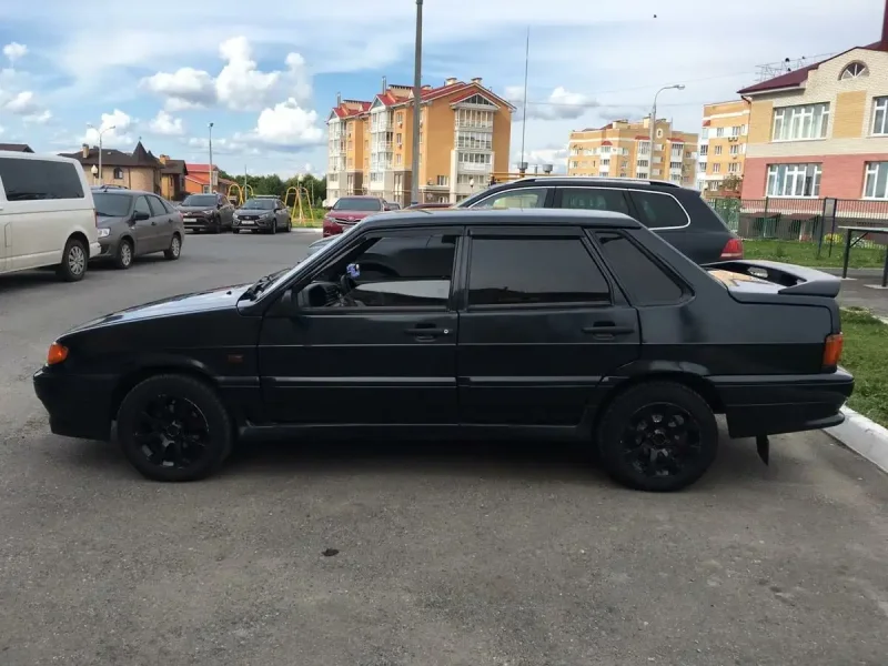ВАЗ 2115 черный матовый