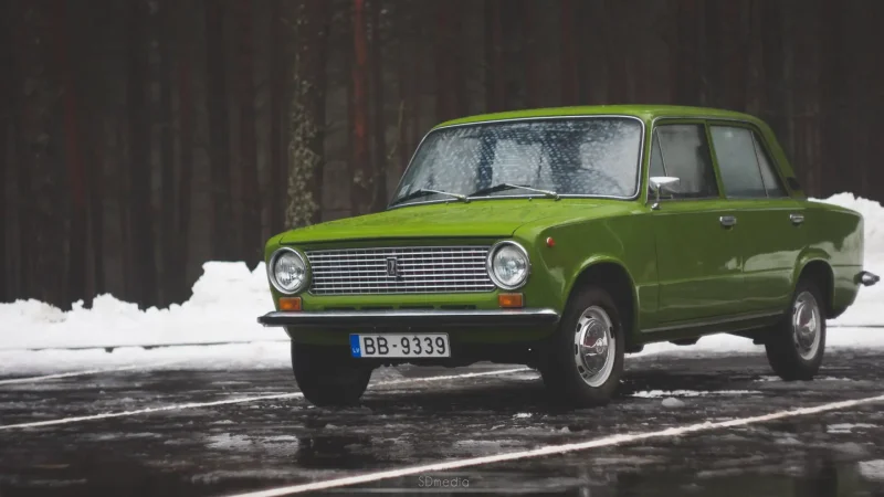 ВАЗ-2101 Жигули зелёная