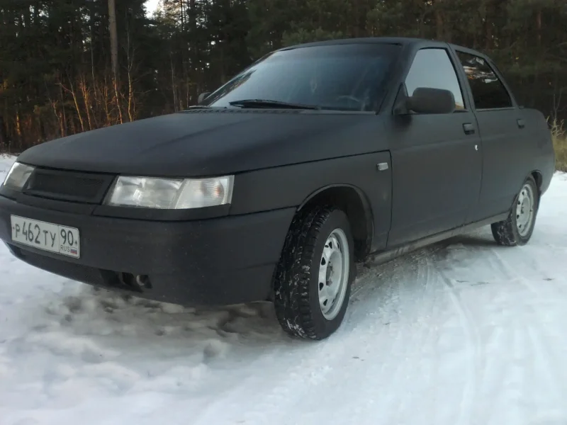 ВАЗ 2110 черная матовая