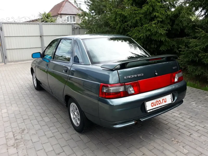 Лада 2110 зеленая