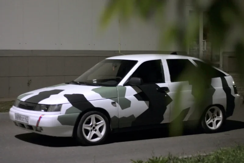 ВАЗ 2112 купе хаки