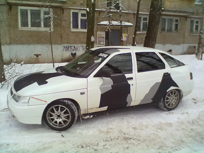 ВАЗ 2112 камуфляж