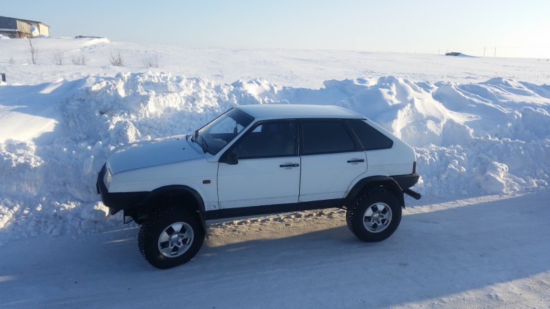 ВАЗ 2109 4x4 тарзан