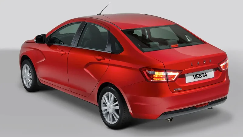 Lada Vesta Red