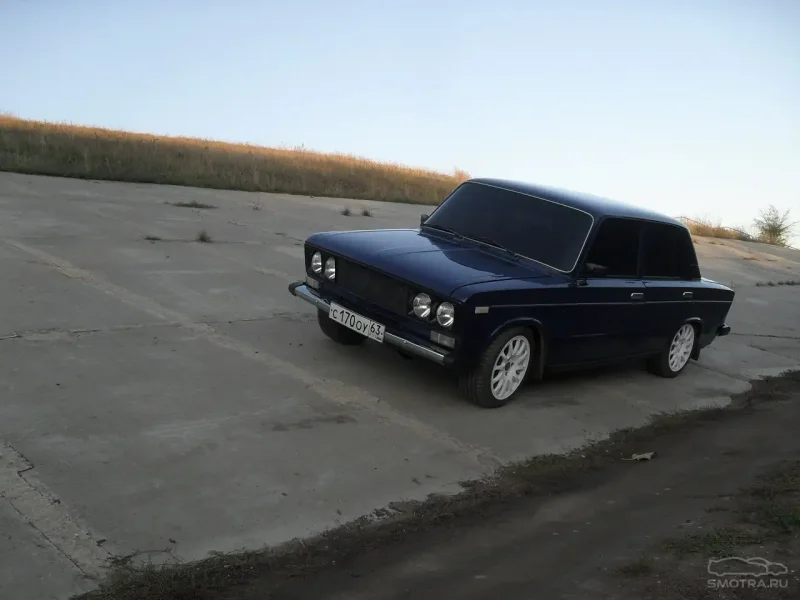 ВАЗ 2106 белая в тонере