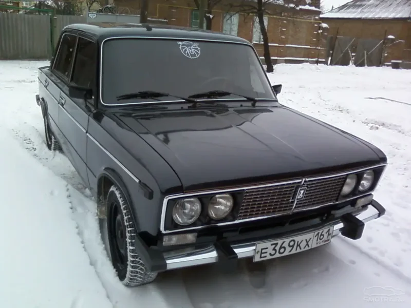 ВАЗ 2106 черный матовый
