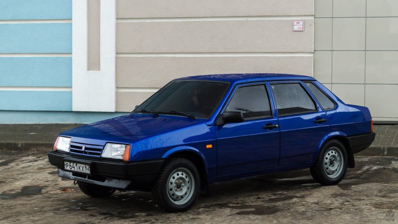 ВАЗ 99 синяя