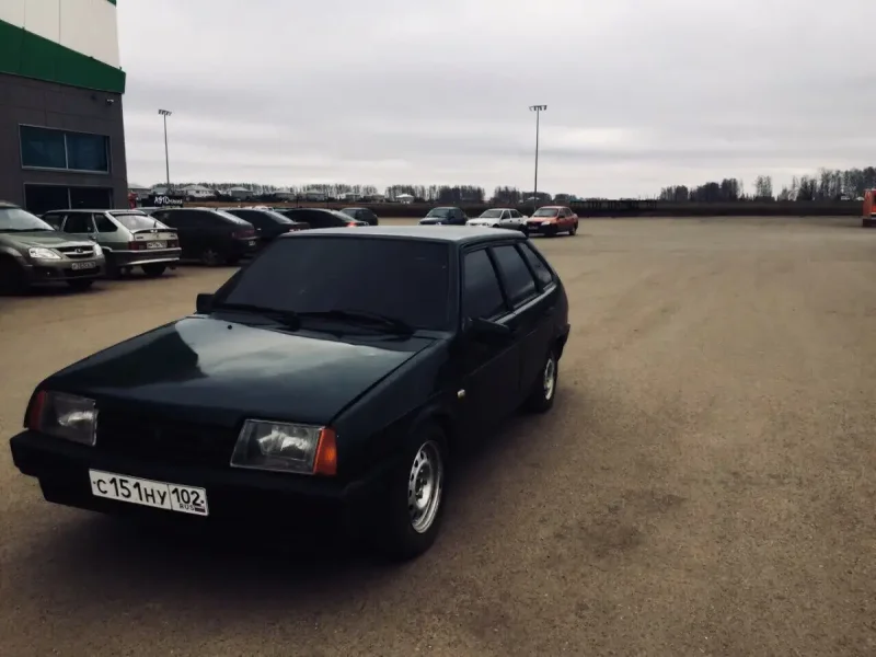 ВАЗ 2109 серая тонированная