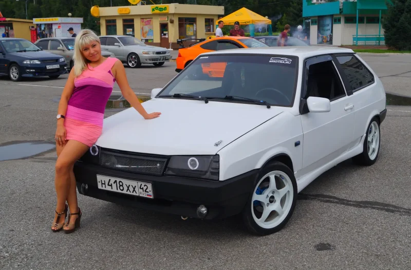 ВАЗ-2108 Жигули белая