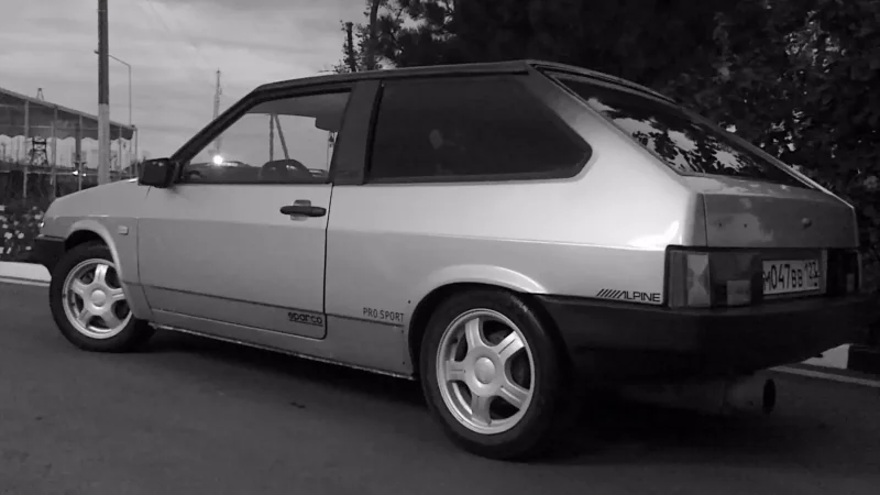 ВАЗ 2108 slik r15 черная
