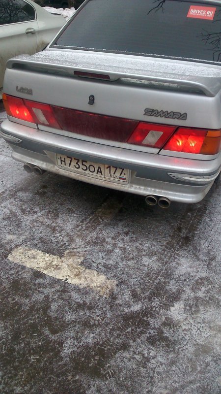 АМГ выхлоп на ВАЗ 2115