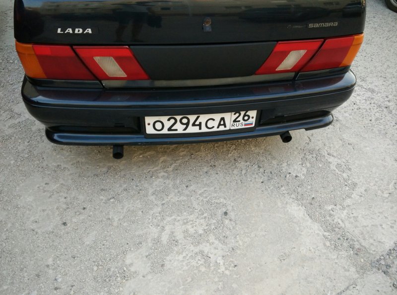 АМГ выхлоп на ВАЗ 2114