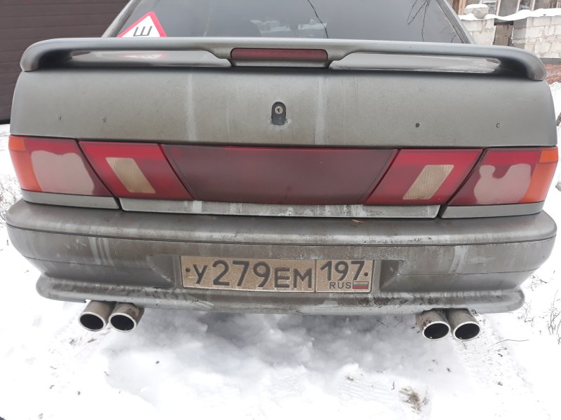 АМГ выхлоп на ВАЗ 2115