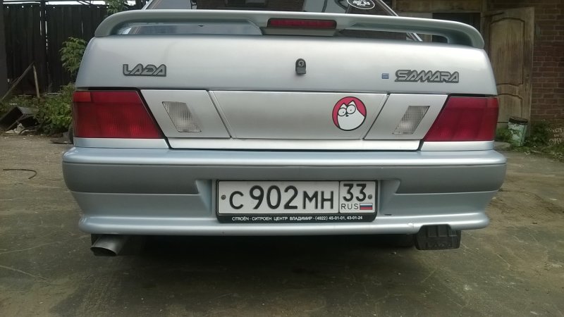 АМГ выхлоп на ВАЗ 2115