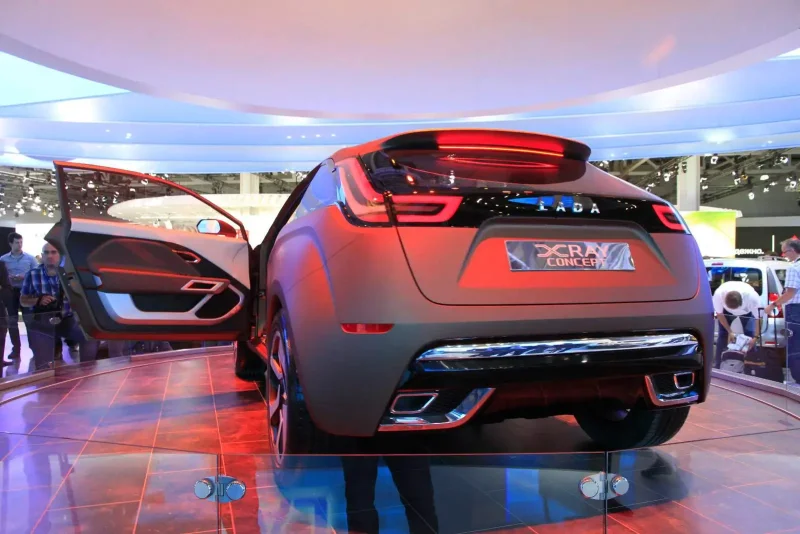 Lada XRAY концепт салон
