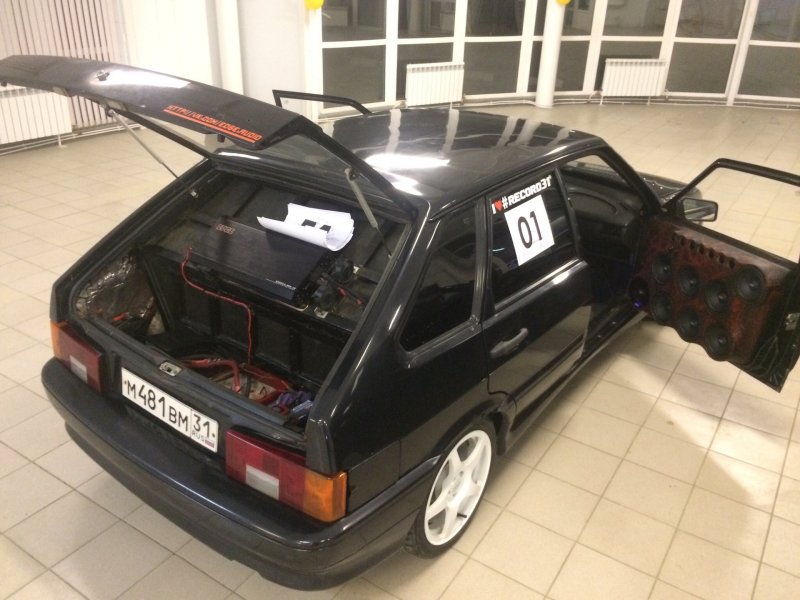 Автозвук фронт ВАЗ 2114
