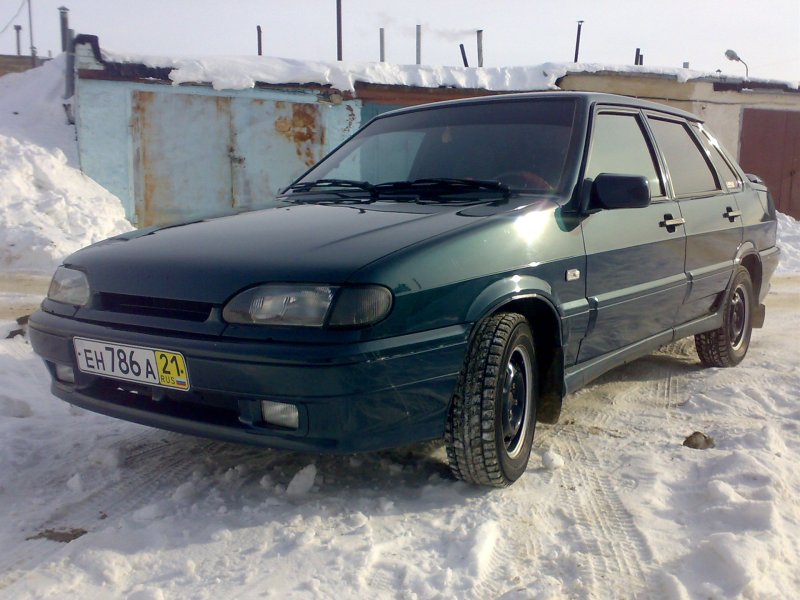 ВАЗ 2115 цвет ЦУНАМИ