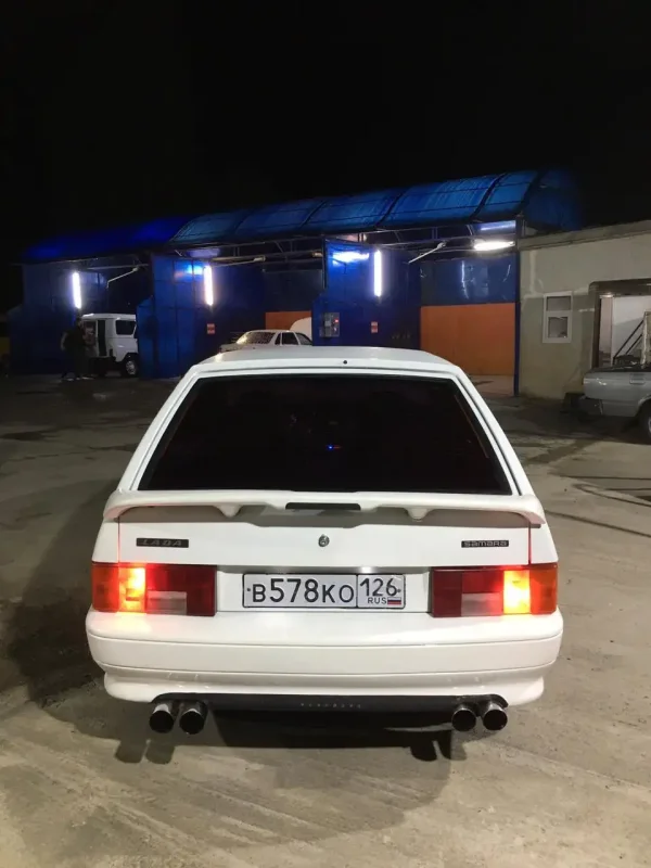 Двойной выхлоп ВАЗ 2113