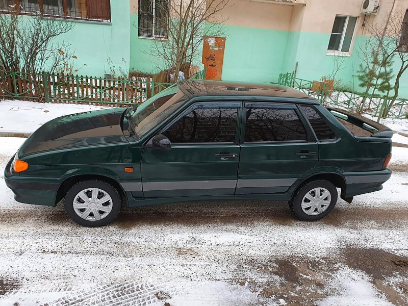 Лада 2115 зеленая