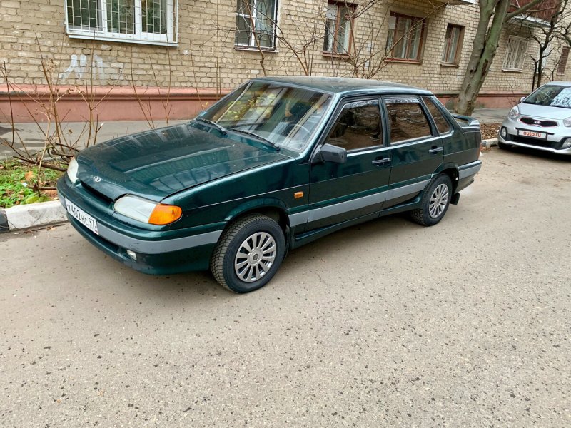 ВАЗ 2115 зеленая
