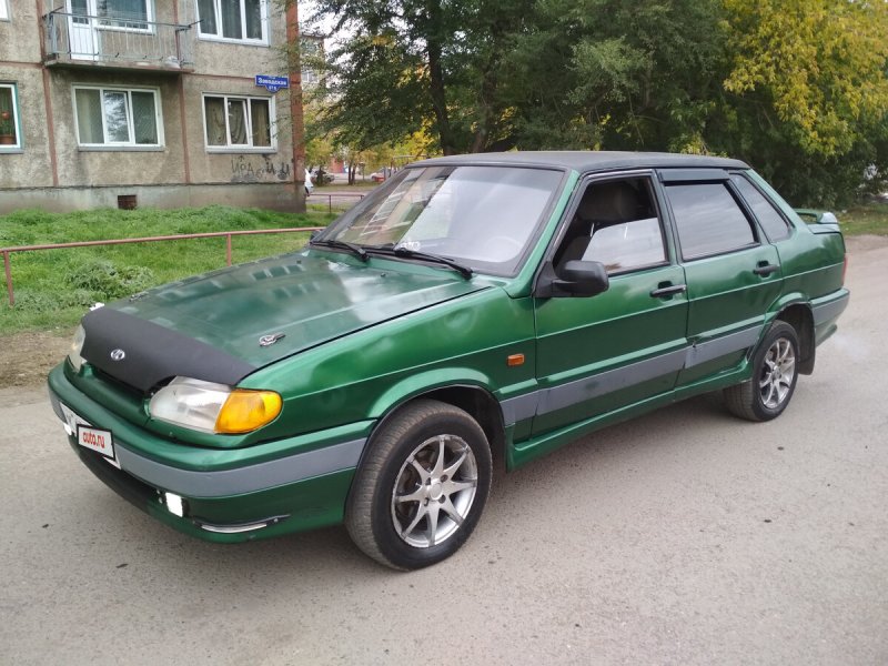 Лада 2115 зеленая