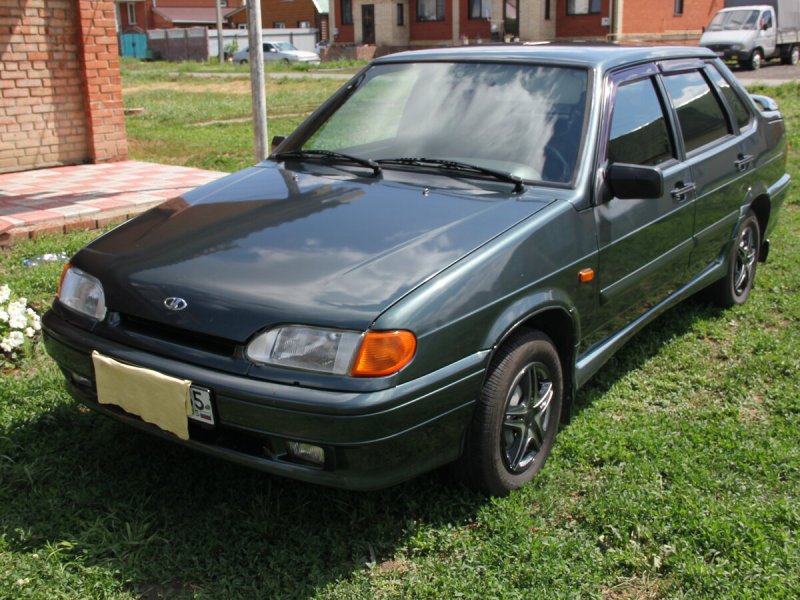 Лада 2115 зеленая