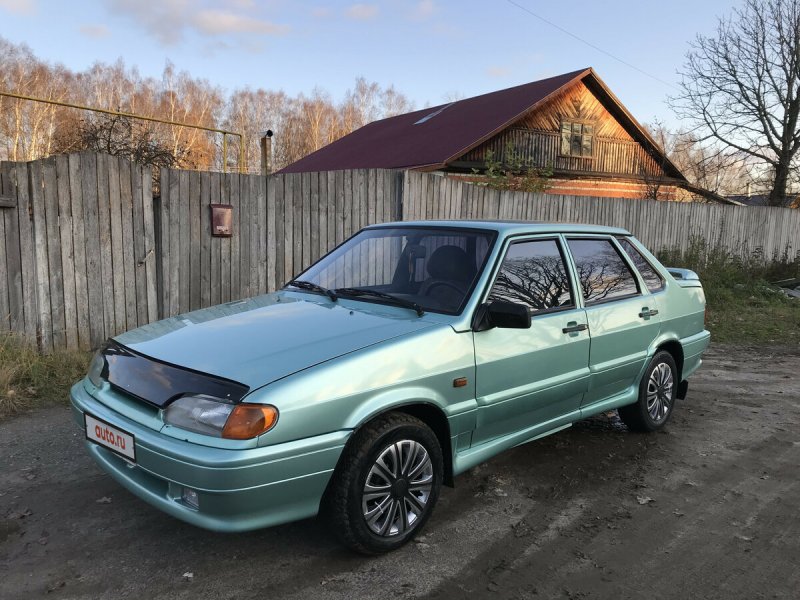 ВАЗ 2115 зеленый металлик