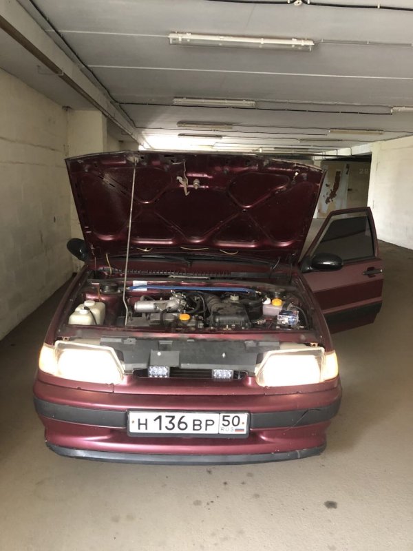 ВАЗ 2115 С ФСО на бампере