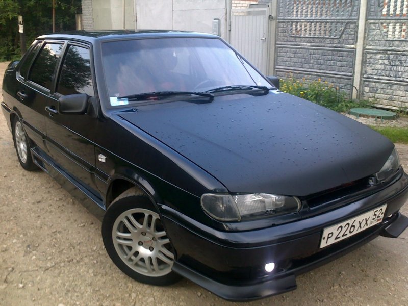 Lada 2115 черная