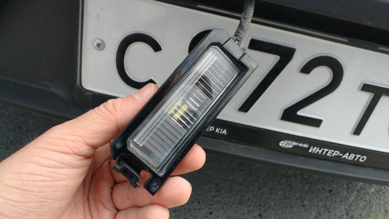 Лампочка подсветки номера ВАЗ 2111