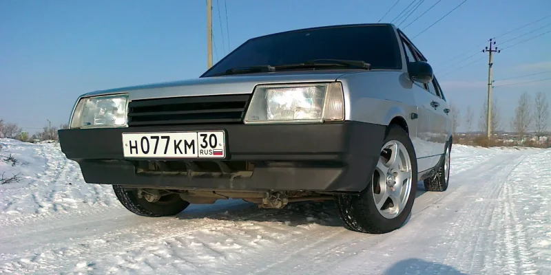 ВАЗ 2109 Снежная Королева тонированная