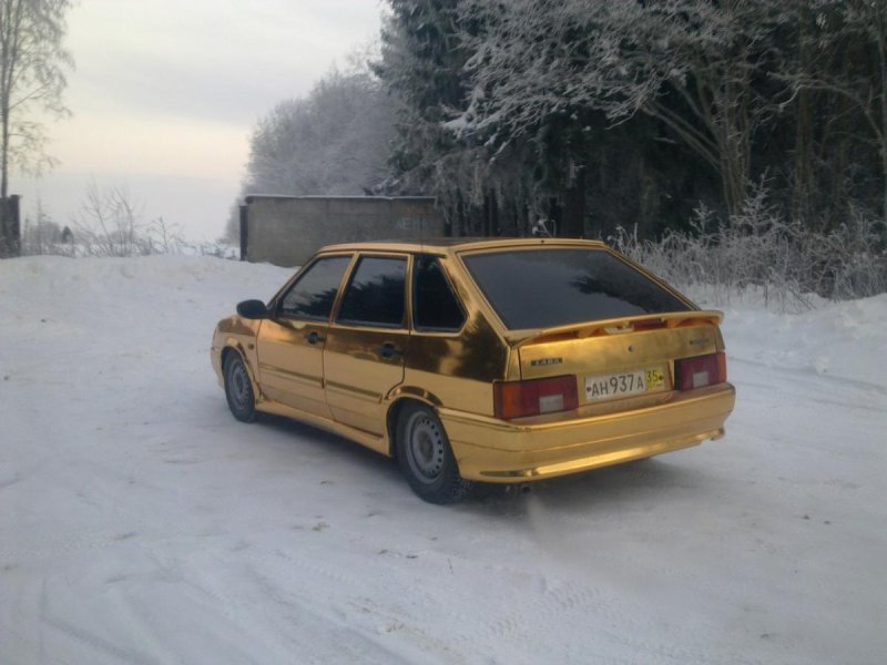 ВАЗ 2114 хромированная