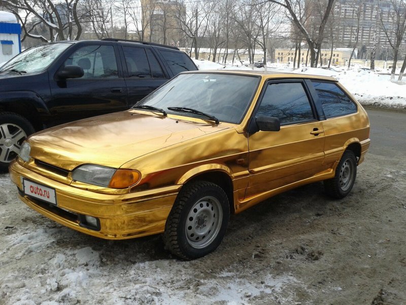 ВАЗ 2115 под пленкой