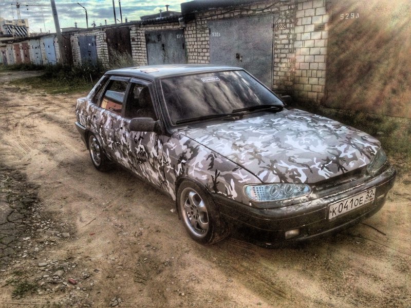 ВАЗ 2114 Раптор черный