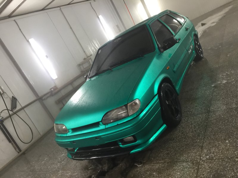 ВАЗ 2114 матовый хром